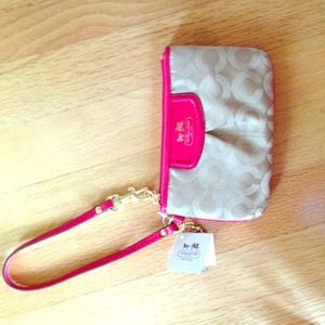 Coach wristlet