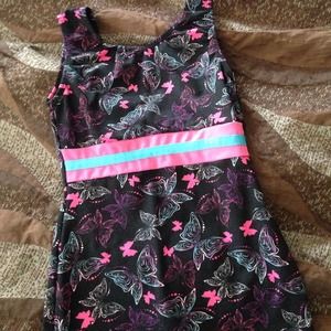 Leotard- unitard - & sandals bundle