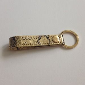 Brand new golden Marc Jacobs wristlet key loop