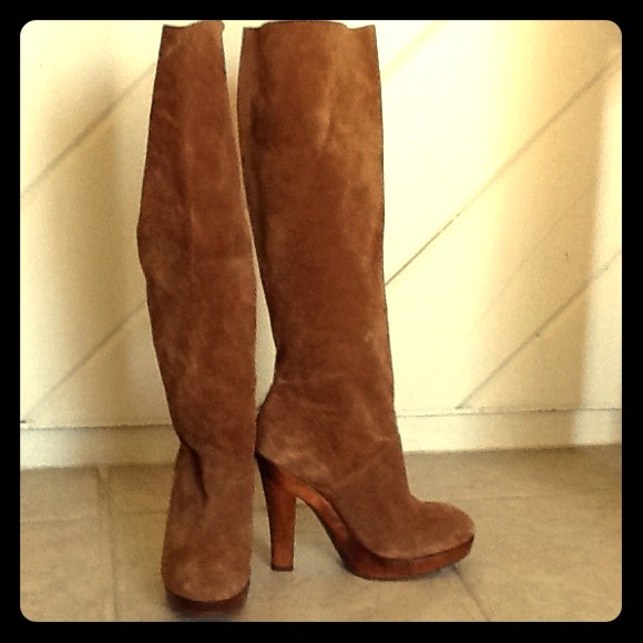 (SOLD) Michael by Michael Kors Suede Boots