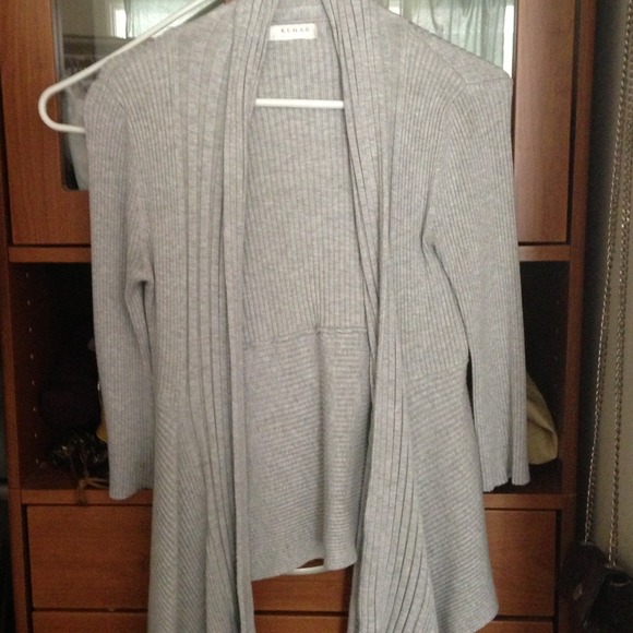 Grey soft pull over sweater