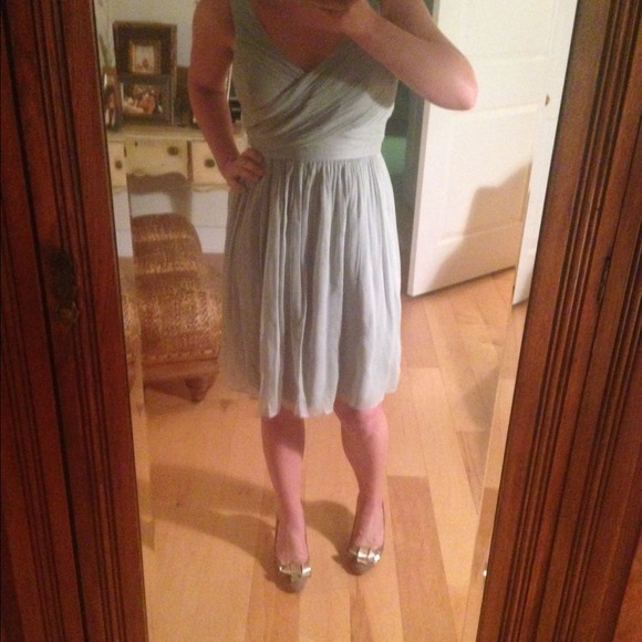 J. Crew Heidi Dress, Silk Chiffon, Sz. 8