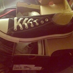 Black men's converse all stars