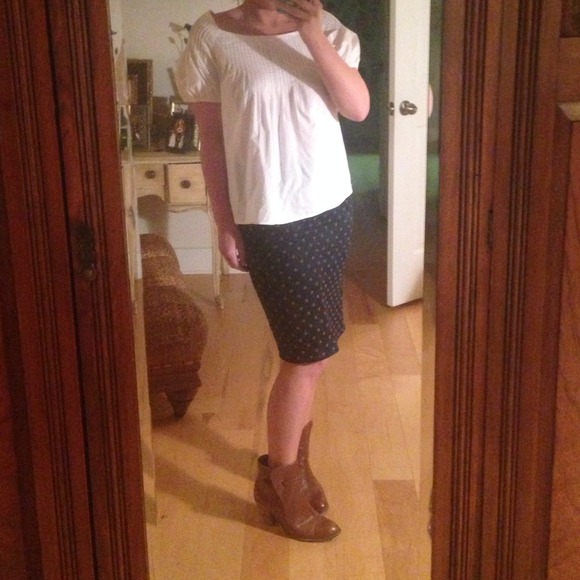 Crisp White Poplin Shirt, Cynthia Vincent, L