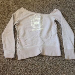 Off shoulder sweater