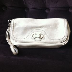 MICHAEL Michael Kors Pebbled Leather Clutch