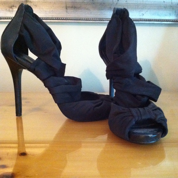 BCBG Zipper Sandals