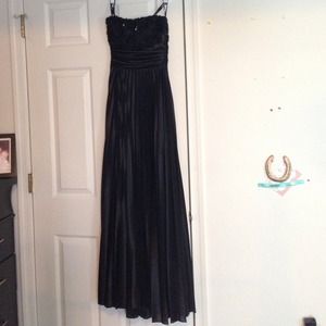 Black elegant formal dress