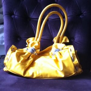 Yellow Patent Handbag