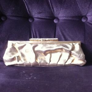 Metallic Gold Clutch