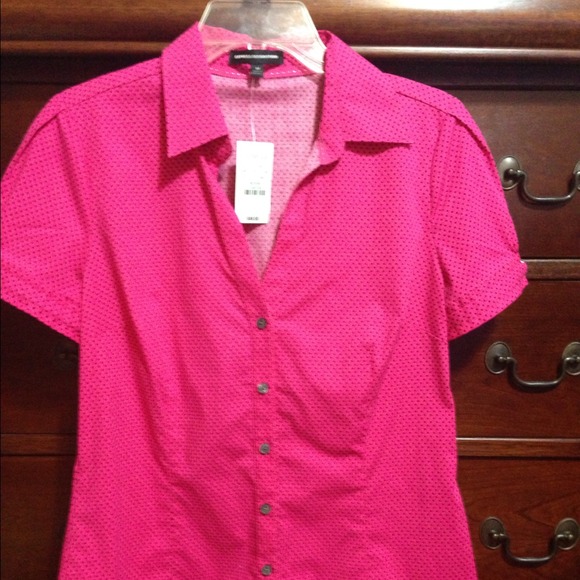 NWT Hot pink shirt