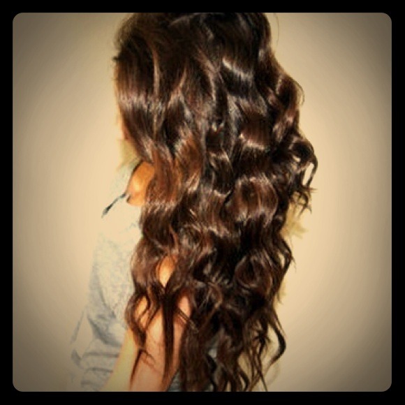 Clip in hair extensions