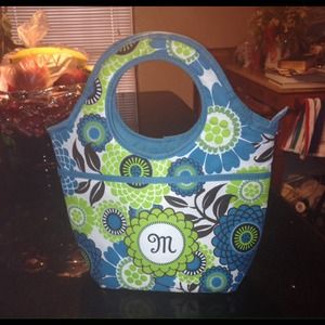 Cute Insulated "M" monogram lunch bag!