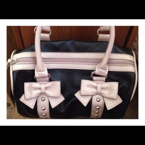 Perfect Fall 'Elle' Handbag w/Tan bows