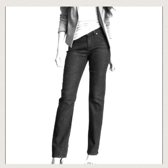 Dark Rinse Straight Leg Jeans - Picture 4 of 4