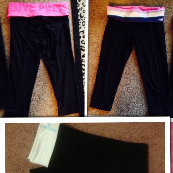 victorias secret PINK capris