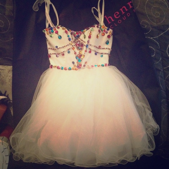 Sherri Hill dress ONLY WORN ONCE !! - Picture 1 of 5