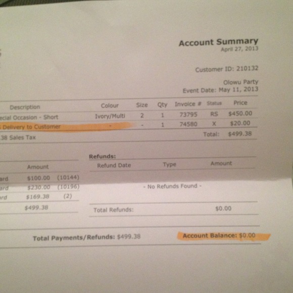 Sherri Hill dress ONLY WORN ONCE !! - Picture 3 of 5