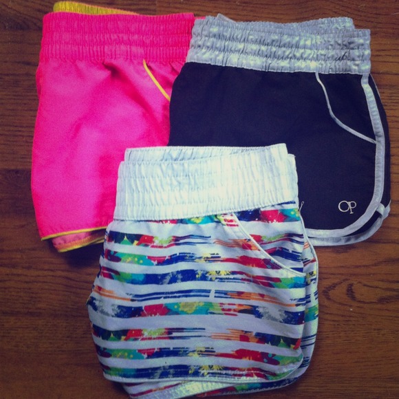 Workout/swim shorts bundle