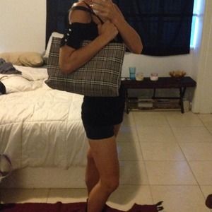Plaid purse!