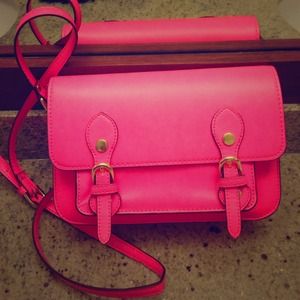 Steven by Steve Madden Cambridge satchel HOT PINK