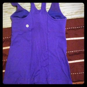 Lulu lemon purple tank