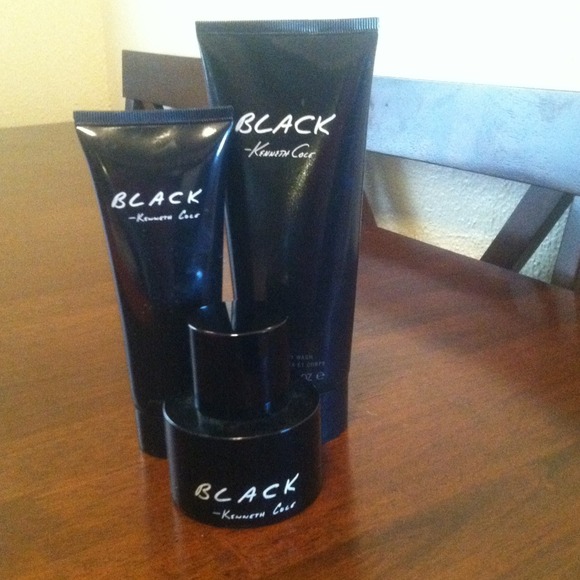 Mens Kenneth Cole Black Set