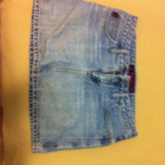 Jean skirt