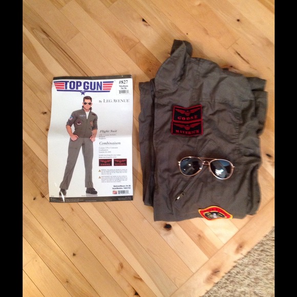 MENS Top Gun Costume in M