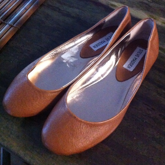 steve madden heaven leather ballet flat