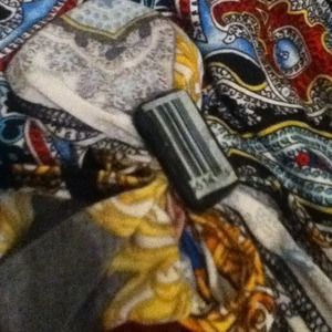 Black Eclectic recycled hand crafted barcode ring