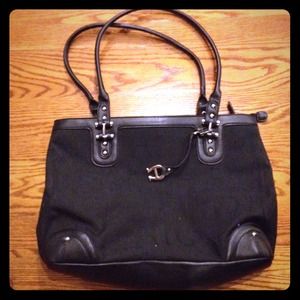 Black Etienne Aigner Tote Purse