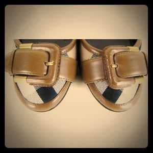 Burberry Slingback Flats