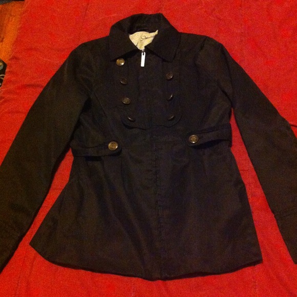 Thin black jacket