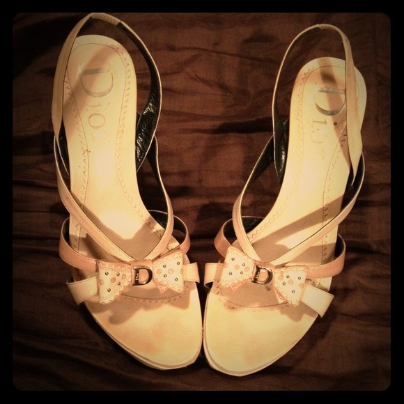 🎀Authentic Lady Dior Super Cute Sandals🎀