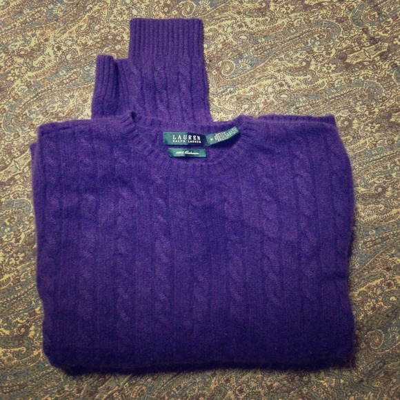 Lauren Ralph Lauren 100% Cashmere Sweater