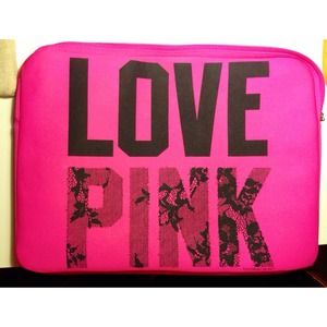 🔘RESERVED PINK Laptop case/ cover