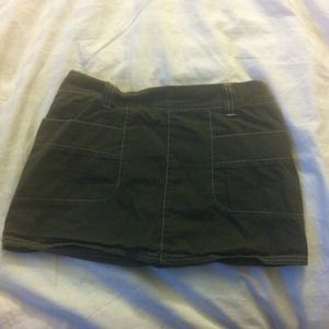 Mini green skirt/short