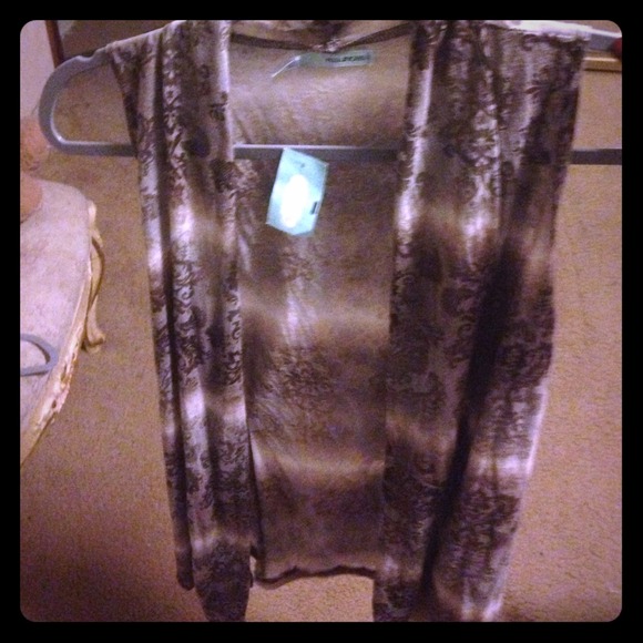 Sleeveless Cardigan