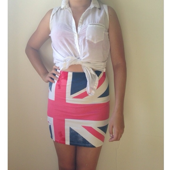 White Tie Up Shirt with Gold Embellished Collar - Picture 1 of 3