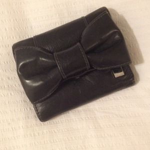 Ted Baker leather wallet with bow