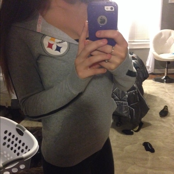 Victorias Secret PINK Steelers hoodie XS