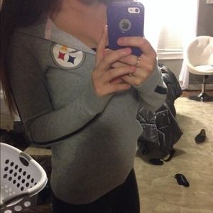 Victorias Secret PINK Steelers hoodie XS