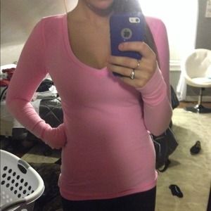 Pink Victorias Secret PINK v-neck thermal XS