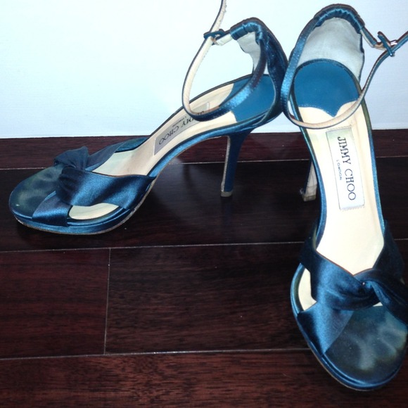 Teal Jimmy Choo heels!
