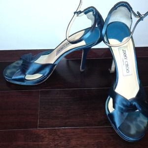 Teal Jimmy Choo heels!