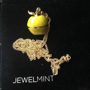Jewelmint Apple A Day Necklace