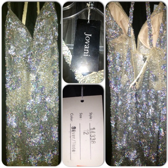 🎊🎄🎁Holiday Dress🎄🎁🎉 Jovani dress - Picture 3 of 4
