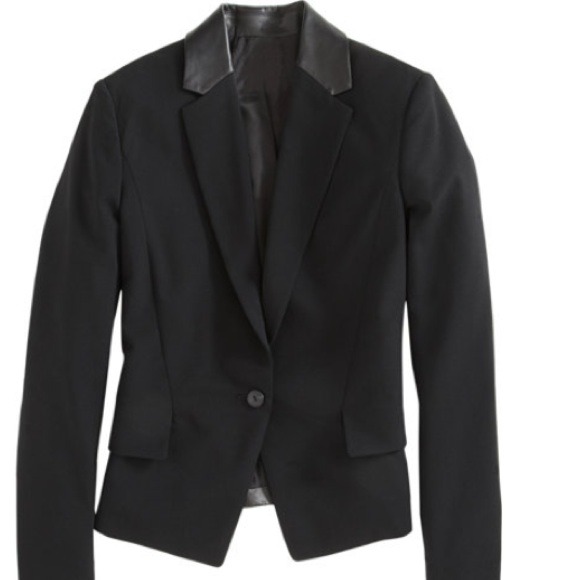 Alexander Wang leather panel blazer - Picture 3 of 7