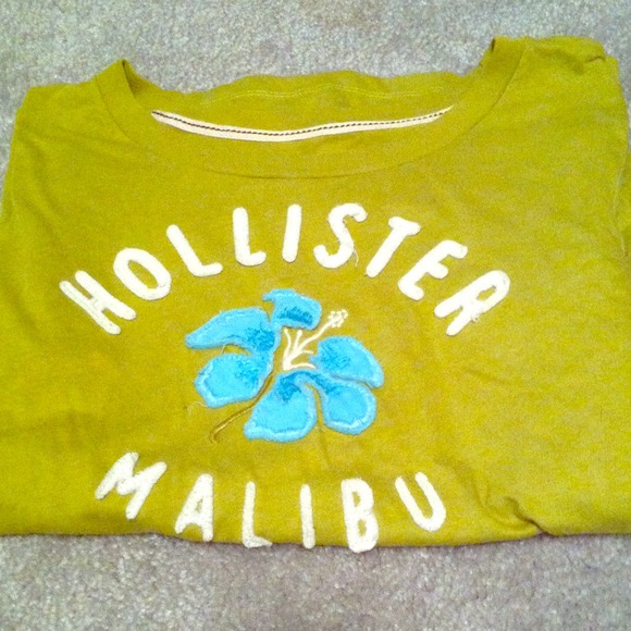 Olive Green Hollister Shirt